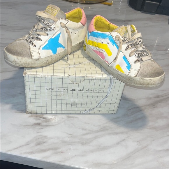 Golden Goose Other - Golden Goose Kids Sneakers - Multicolor Star Design